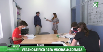 Andalucía Directo visita la Academia CEGA en Triana, Sevilla.